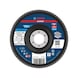 BOSCH EXPERT X782 flap disc straight 125 mm K40 bore 22,23 mm 2608626254 - EXPERT X782 flap disc straight - 1