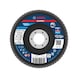 BOSCH EXPERT X782 flap disc angled 115mm K40 trimmable 2608626266 - EXPERT X782 flap disc angled - 1