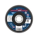 BOSCH EXPERT X782 flap disc angled 125mm K80 trimmable 2608626272 - EXPERT X782 flap disc angled - 1