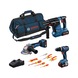 BOSCH Linienlaser 18V Profi-Set GSB + GWS + GBH + VDE 0615A5007H