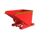 BAUER S&Uuml;DLOHN Cont. incli. para virutas aut. S4A 1200, color: rojo vivo RAL 3000 - contenedor inclinable de virutas autom&aacute;tico - 1