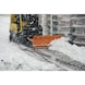 BAUER S&Uuml;DLOHN Plug de zăpadă lățime lamă 1500 mm, cu bandă greder din cauciuc galvanizat - Lopată pentru zăpadă - 3