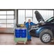 BAUER S&Uuml;DLOHN Mobile collection tray 2x60 litres, 875x890x1685 mm, RAL 6011 - Mobile collection tray - 2