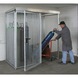 BAUER S&Uuml;DLOHN Gasflaschen-Container Typ GFC-M 1/D LxBxH 2100x1085x2160 mm Dach verzinkt - Gasflaschencontainer mit Dach, mit Einfl&uuml;gelt&uuml;re - 1