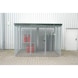 BAUER S&Uuml;DLOHN Gaz t&uuml;p&uuml; konteyneri tip GFC-M 5/D UxGxY 3100x2100x2160 mm, galvanizli kapaklı - Tavanlı gaz t&uuml;p&uuml; konteyneri, tek kanatlı kapak ile - 3