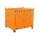 BAUER S&Uuml;DLOHN D&uuml;z tabanlı konteyner tip FB 1000 1,00 m&sup3; kapasite, UxGxY 1040x1245x1145 mm - D&uuml;z tabanlı konteyner - 1