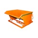 BAUER S&Uuml;DLOHN Vykl&aacute;pěc&iacute; kontejner na tř&iacute;sky, objem 0,50&nbsp;m&sup3;, DxŠxV 1275x1280x820&nbsp;mm - N&aacute;doby na kovov&eacute; piliny, vykl&aacute;pěn&iacute; z&nbsp;m&iacute;sta obsluhy vysokozdvižn&eacute;ho voz&iacute;ku - 1