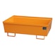 BAUER S&Uuml;DLOHN Cubeta colectora sin rejilla L. &times; An. &times; Alto 1200 &times; 800 &times; 415 mm - Bandeja colectora para bidones de 200&nbsp;l - 1