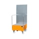BAUER S&Uuml;DLOHN Fahrbare Auffangwanne 1 x 200 Liter 870 x 890 x 2110 mm RAL 2000 - Fahrbare Auffangwanne - 3