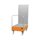BAUER S&Uuml;DLOHN Mobil toplama kabı, 2x200 litre, 1280x800x2015 mm, RAL 2000 - Mobil toplama kabı - 1