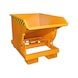 BAUER S&Uuml;DLOHN Capac. cont. inclinable 0,50 m&sup3; LxAnxAlt 1550x820x1045&nbsp;mm - Cubeta inclinable con mecanismo de rodadura- para mercanc&iacute;as a granel pesadas - 1