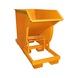 BAUER S&Uuml;DLOHN Conteneur basculable cap. 0,75 m&sup3; LxlxH 1760x820x1270 mm - Bac &agrave; bec avec m&eacute;canisme de d&eacute;placement – pour les marchandises en vrac lourdes - 1