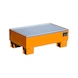 BAUER S&Uuml;DLOHN Cubeta de goteo acero para 2 bidones 60l L&times;An&times;Alt 800&times;500&times;290 mm - Bandeja colectora para bidones de 60&nbsp;litros - 3