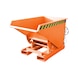 BAUER S&Uuml;DLOHN Cont. basc. type EXPO 300 cap. 0,30 m3 LxlxH 1 260 x 770 x 835 mm - Bac &agrave; bec avec m&eacute;canisme de d&eacute;placement – faible hauteur globale - 1