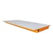 BAUER S&Uuml;DLOHN Izgaralı asılı kap UxGxY 2650 x 1250/915 x 130 mm toplama hacmi 200 l - Raf sistemleri &uuml;zerine montaj i&ccedil;in toplama kabı - 2