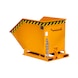 BAUER S&Uuml;DLOHN Damper g&ouml;vdesi, 400 litre, UxGxY 1320x670x840 mm - Damper g&ouml;vdesi, zemin seviyesinde boşaltma se&ccedil;eneğiyle - 3