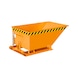 BAUER S&Uuml;DLOHN Alacsony billenő kont&eacute;ner, 400 l, HxSzxM 1430 x 840 x 605 mm - Billenőkont&eacute;ner, padl&oacute;szinten &uuml;r&iacute;thető opci&oacute;val - 3