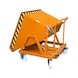 BAUER S&Uuml;DLOHN Damper g&ouml;vdesi, SKS 400 tipi, 400 litre kapasite, UxGxY 1220x1010x1110 mm - Talaş konteynerleri, forklift operat&ouml;r&uuml; koltuğundan devirme - 1