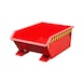 BAUER S&Uuml;DLOHN MGU 270 mini tilting container, colour: flame red RAL 3000 - Mini tilting container, type MGU - 1