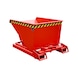 BAUER S&Uuml;DLOHN Cont. copeaux basc. auto S4A 600 type S4A, couleur rouge feu RAL 3000 - conteneur basculable &agrave; copeaux automatique - 1