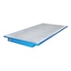 BAUER S&Uuml;DLOHN Hangopvangbak met rooster LxBxH 2650 x 1250/915 x 130 mm cap. 200 l - Opvangbak voor bevestiging op opbergsystemen - 2