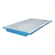 BAUER S&Uuml;DLOHN Hangopvangbak met rooster LxBxH 2150 x 1250/915 x 140 mm cap. 200 l - Opvangbak voor bevestiging op opbergsystemen - 1