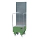 BAUER S&Uuml;DLOHN Mobil toplama kabı, 1x60 litre, 570x590x1775 mm, RAL 6011 - Mobil toplama kabı - 2