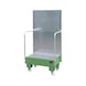BAUER S&Uuml;DLOHN Fahrbare Auffangwanne 2 x 60 Liter 570 x 890 x 1685 mm RAL 6011 - Fahrbare Auffangwanne - 2