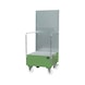 BAUER S&Uuml;DLOHN Mobil toplama kabı, 1x200 litre, 870x890x2110 mm, RAL 5013 - Mobil toplama kabı - 2