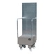 BAUER S&Uuml;DLOHN Fahrbare Auffangwanne 1 x 60 Liter 570 x 590 x 1775 mm RAL 7005 - Fahrbare Auffangwanne - 2