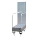 BAUER S&Uuml;DLOHN Bac de r&eacute;cup&eacute;ration mobile 2x60&nbsp;litres, 875x890x1&nbsp;685&nbsp;mm, RAL&nbsp;7005 - Bac de r&eacute;cup&eacute;ration mobile - 2