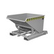 BAUER S&Uuml;DLOHN Automatik-Kippbeh&auml;lter 1490 x 1070 x 865 mm RAL 7005 - "Automatischer" Kippbeh&auml;lter mit 3 Entriegelungspunkten - 1