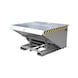 BAUER S&Uuml;DLOHN Contenedor inclinable automatic. 1490 x 1570 x 865&nbsp;mm RAL 7005 - Contenedor inclinable "autom&aacute;tico" con 3 puntos de liberaci&oacute;n - 1