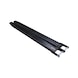 BAUER S&Uuml;DLOHN Gabelverl&auml;ngerungen offene Ausf&uuml;hrung L&auml;nge 1600 mm BxH 153x58 mm RAL 7021 - Gabelverl&auml;ngerung Unterseite offen - 1