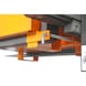 BAUER S&Uuml;DLOHN Cage de s&eacute;curit&eacute; 1 040x835x1 900 mm, peint en orange RAL 2000 - Plateforme de travail, alternative &eacute;conomique - 1