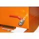 BAUER S&Uuml;DLOHN Conteneur basculable pour copeaux, capacit&eacute; 0,30 m&sup3; LxlxH 1 275x820x820 mm - Conteneurs de copeaux, basculement depuis le si&egrave;ge conducteur du chariot &eacute;l&eacute;vateur - 1