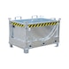BAUER S&Uuml;DLOHN Container uitklapbodem type FB 500 cap. 0,50 m&sup3;, LxBxH 840x1245x845 mm verz. - Container met uitklapbare bodem - 1