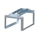 BAUER S&Uuml;DLOHN Zinc-plated drum support for 1 drum of 200 litres - Drum support made of sheet steel - 1