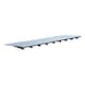BAUER S&Uuml;DLOHN Rampe d'acc&egrave;s LxlxH 1 900x500x78 mm zingu&eacute;e galvanis&eacute;e - Rampe de chargement - 1