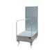 BAUER S&Uuml;DLOHN Verrijdbare opvangbak 2x200 liter 1280x800x2015 mm verzinkt - Mobiele opvangbak - 3