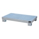 BAUER S&Uuml;DLOHN 热浸镀锌收集盘，用于 6 个 60 L 的桶，长x宽x高 800x1,300x205 mm - 用于 60 升圆桶的收集盘 - 2