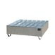 BAUER S&Uuml;DLOHN Profil tabla galvanizli UxGxY 1200 x 1200 x 410 mm toplama hacmi 410 litre - &Ccedil;elikten yapılmış profil tabla - 1