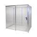 BAUER S&Uuml;DLOHN Gasflaschen-Container Typ GFC-M 2 LxBxH 2100x1500x2070 mm ohne Dach - Gasflaschencontainer ohne Dach, mit Einfl&uuml;gelt&uuml;re - 1