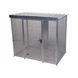 BAUER S&Uuml;DLOHN Gaz t&uuml;p&uuml; konteyneri tip GFC-M 3/D UxGxY 2400x1500x2160 mm, galvanizli kapaklı - Tavanlı gaz t&uuml;p&uuml; konteyneri, tek kanatlı kapak ile - 1