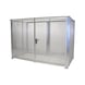 BAUER S&Uuml;DLOHN G&aacute;zpalackkont&eacute;ner, GFC-M 4-DF t&iacute;pus, HxSzxMa 3100x1500x2070 mm - G&aacute;zpalack-kont&eacute;ner tető n&eacute;lk&uuml;l, duplasz&aacute;rny&uacute; ajt&oacute;val - 1