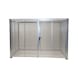 BAUER S&Uuml;DLOHN Contenedor bombona gas tipo GFC-M 5-DF L&times;An&times;Alt 3100&times;2100 &times;2070 mm - Contenedor de bombona de gas sin techo, con puerta de hoja doble - 1