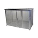 BAUER S&Uuml;DLOHN BAUER gasflescontainer GFC-M 4/D-DF LxBxH 3100x1500x2160 mm met deksel - Gasflescontainer met dak, met dubbele vleugeldeur - 1