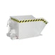 BAUER S&Uuml;DLOHN BAUER spaanderbak inhoud 050 m3 LxBxH 1440x780x680 mm verzinkt - Spaandercontainers, kantelen vanaf de bestuurdersstoel van de heftruck - 1