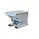 BAUER S&Uuml;DLOHN Conteneur basculable type EXPO 300 cap. 0,30 m&sup3;, LxlxH 1260x770x835 mm galv. - Bac &agrave; bec avec m&eacute;canisme de d&eacute;placement – faible hauteur globale - 1