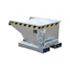 BAUER S&Uuml;DLOHN BAUER kiepbak type EXPO 150 inh. 015 m3 LxBxH 960x640x540 mm verzinkt - Kantelbak met afrolsysteem - lage bak - 1